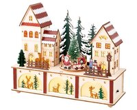 Led scenery l10b27h22cm kleuren/wwt