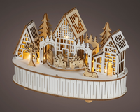 Led scenery l12b22h15cm-5l naturel/wwit