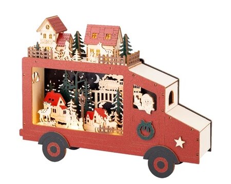 Led scenery l7b32h23.7cm kleur/wwt