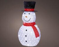 Led sneeuwpop l45h107cm300l wt/kwt
