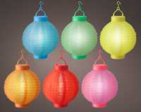 LED solar lantaarn assorti per stuk - afbeelding 2