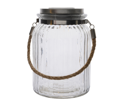 Led solar pot h15cm-1l warm