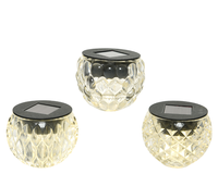 LED solar tafellamp glas assorti per stuk - afbeelding 3