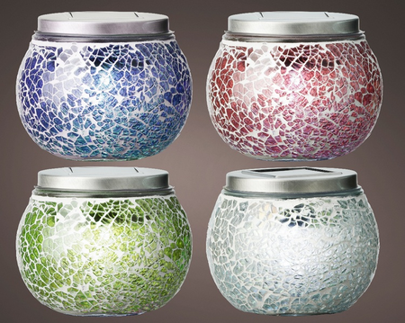 LED solar tafelverlichting assorti per stuk - afbeelding 1