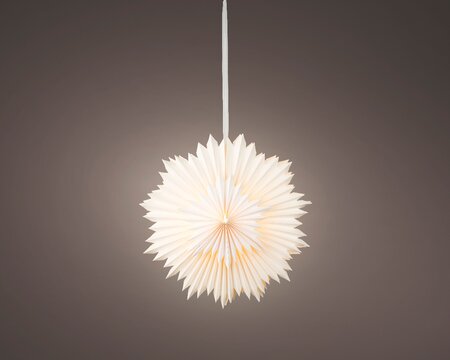 Led ster d60l15cm wit/warm wit