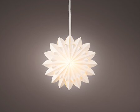 Led ster d60l15cm wit/warm wit
