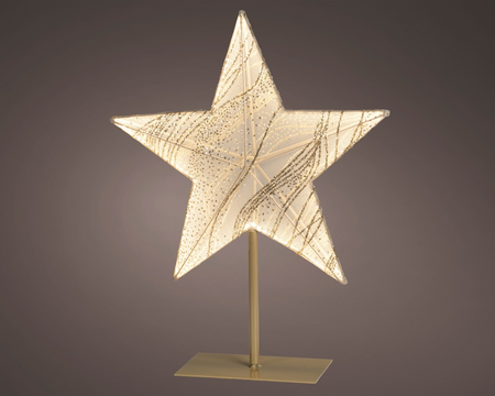 Led ster l11b38h50cm-156l wit/warm wit