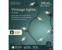 Led vintage lights l2390cm grn/wwt