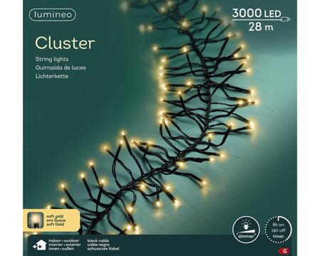 Ledcluster 2800cm3000l zwrt/sft gld