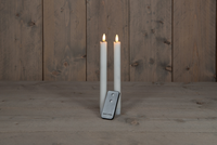 Leddinerkrs wax+3d lont+ab 2st wit