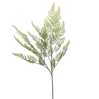 Ledervaren tak l70cm groen (Zijde-plant)