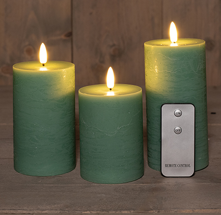 Ledkaars wax+3d lont+ ab bo s3 jgrn