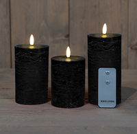 Ledkaars wax+3d lont+ ab bo s3 zwt