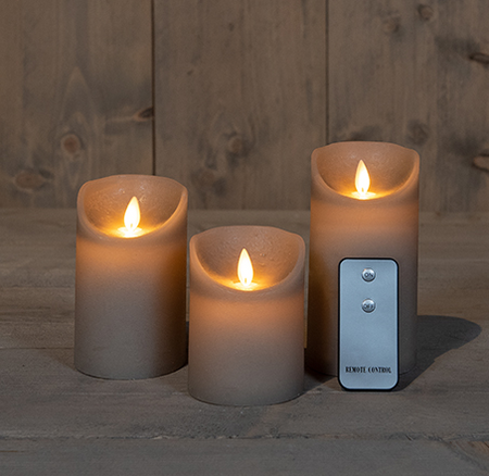 Ledkaars wax+vlam+ab s3 bo grs