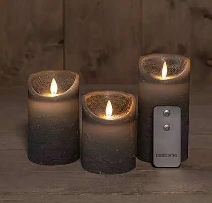 Ledkaars wax+vlam+ab s3 grs bo