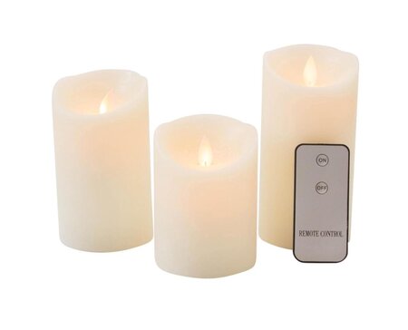 Ledkaars wax+vlam+ab s3 ivr bo