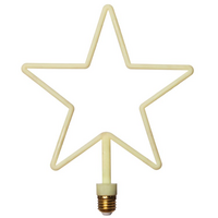 Ledlamp e27 retro ster xxl b23h28cm