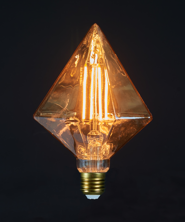Ledlamp retro diamant B110 H170 e27