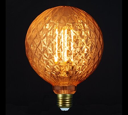Ledlamp retro e27 kristal B12,5 H17 CM