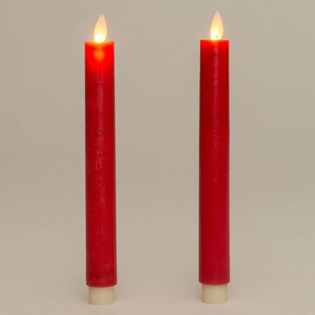 Ledtafelkrs glad+vlam+ab 2st bo rd - afbeelding 1