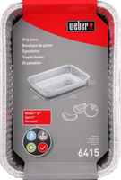 Lekbakjes aluminium klein 10st - afbeelding 2