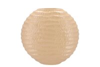 LIMA BEIGE VASE OVAL 41X14X39CM