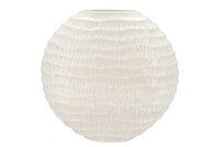 Lima white vase oval 51x17x50cm.