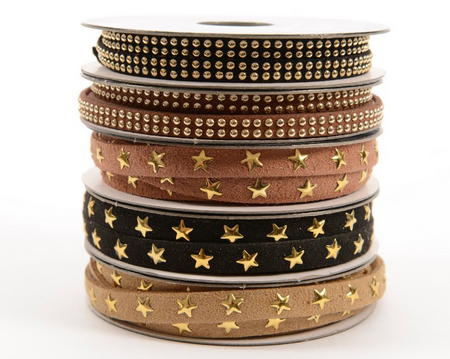 Lint kunstleer knoppen a4