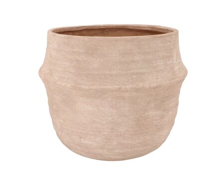 LISBOA Cream EDGE POT 20X20X18CM