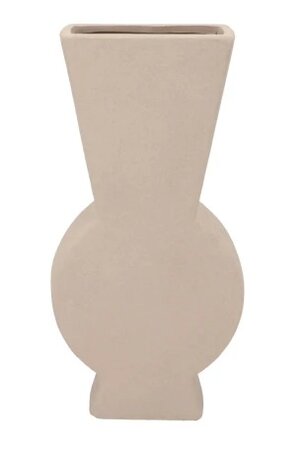 LISBOA SAND VASE DAZZLE 19X7X38CM