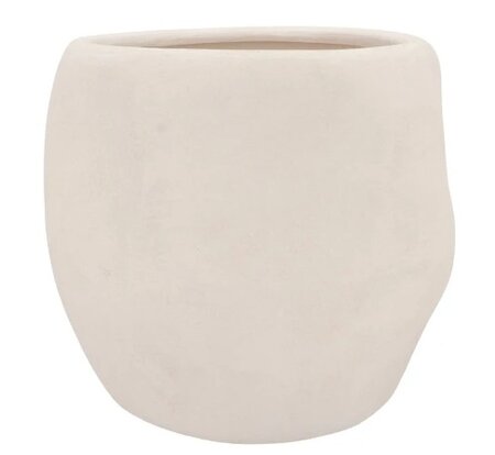LISBOA WHITE POT 30X30X26CM