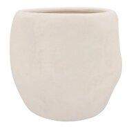 LISBOA WHITE POT 35X35X32CM