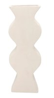 LISBOA WHITE VASE BUBBLES 21X8X61CM
