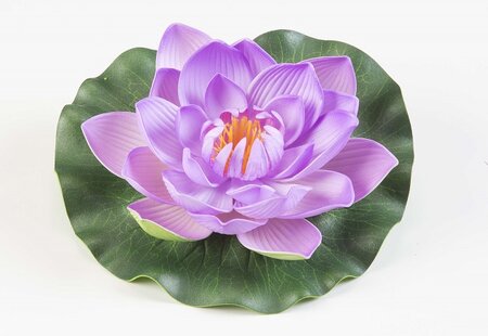 Lotus foam roze 17cm - afbeelding 1