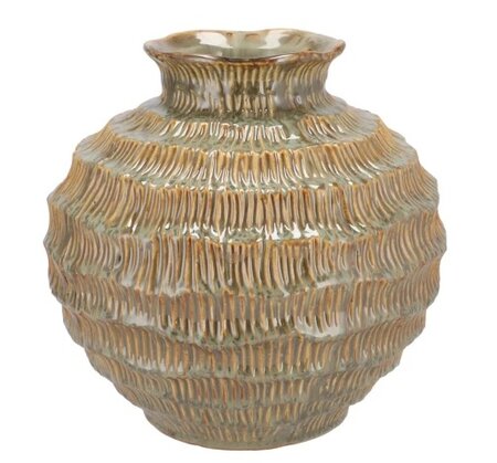 LOUI NORDIC SAND VASE 21X21X20CM
