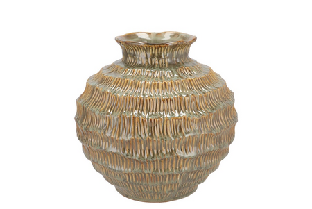 LOUI NORDIC SAND VASE 21X21X20CM