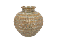 LOUI NORDIC SAND VASE 21X21X20CM