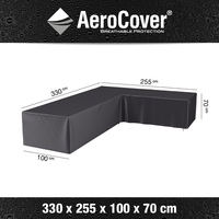 Lounge cover L 330x255x100xH70 Right - afbeelding 2