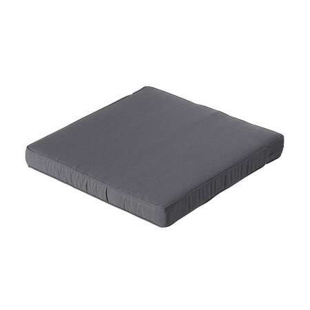 Loungekussen luxe l60b60 pan grijs