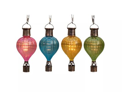 Luchtballon solar flame 16x8cm a4