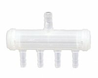 Luchtverdeelkraan+4uitgangen4-6mm