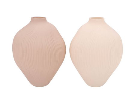 LUXX COZY SAND VASE ORGANIC per stuk 23X23X30CM