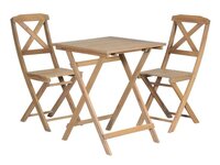 Madison bistro set - acacia