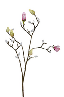 Magnolia knoppen l70cm roze