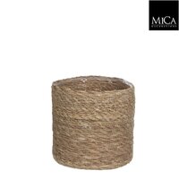 Mand atlantic d20h20cm lichtbruin