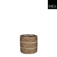 Mand celestial d16h16cm wit