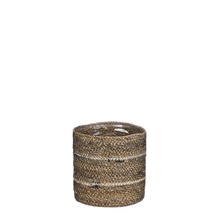 Mand celestial d18h18cm wit