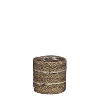 Mand celestial d18h18cm wit