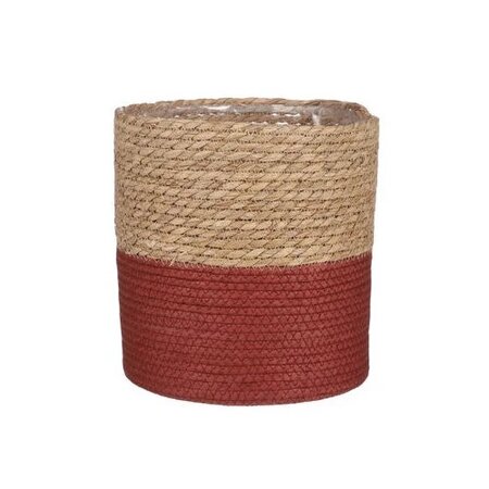 Mand rachel d16h16cm d.rood