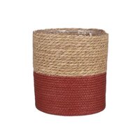 Mand rachel d16h16cm d.rood